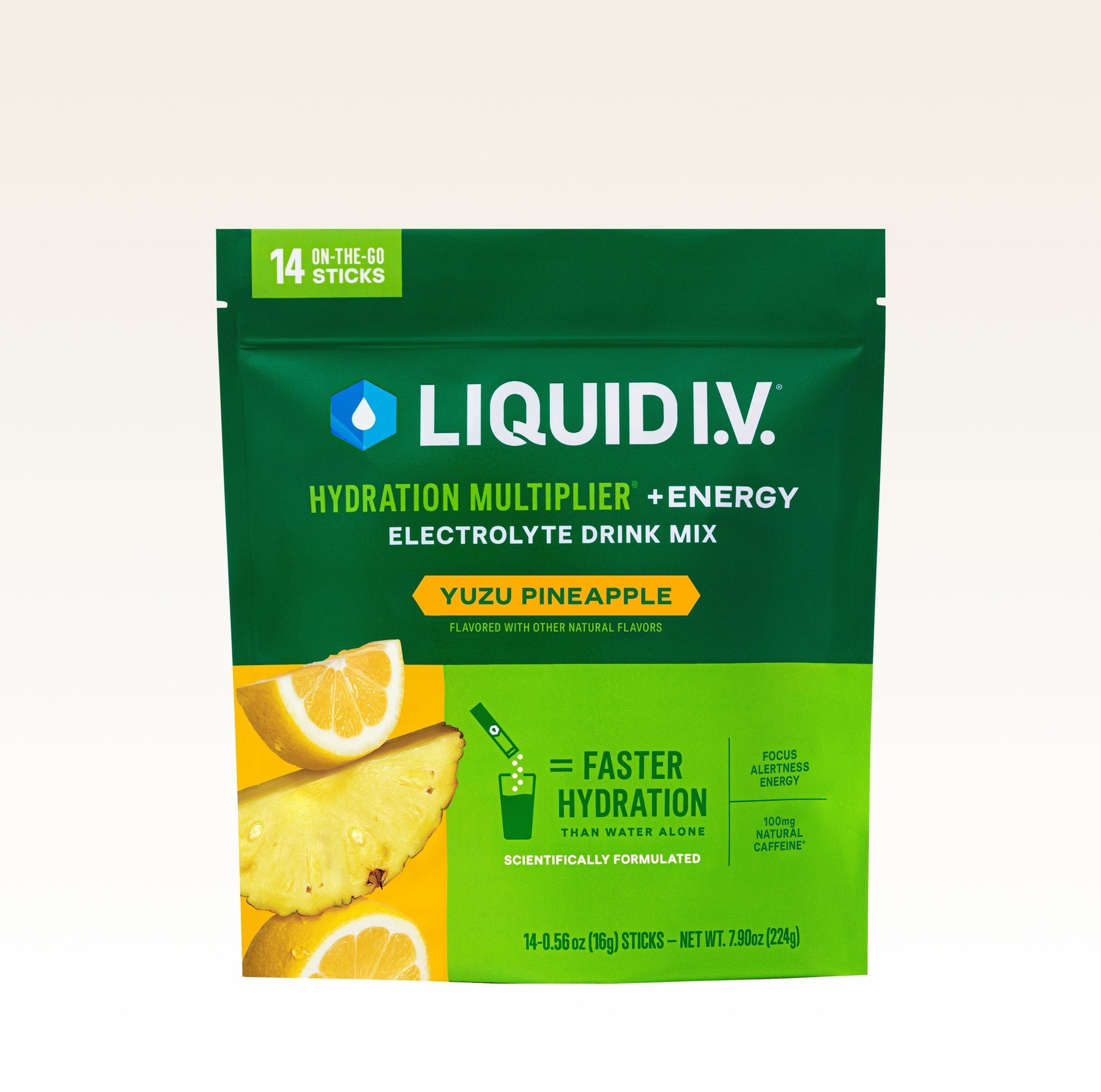 Yuzu Pineapple Hydration Multiplier® +Energy - Clean Boost