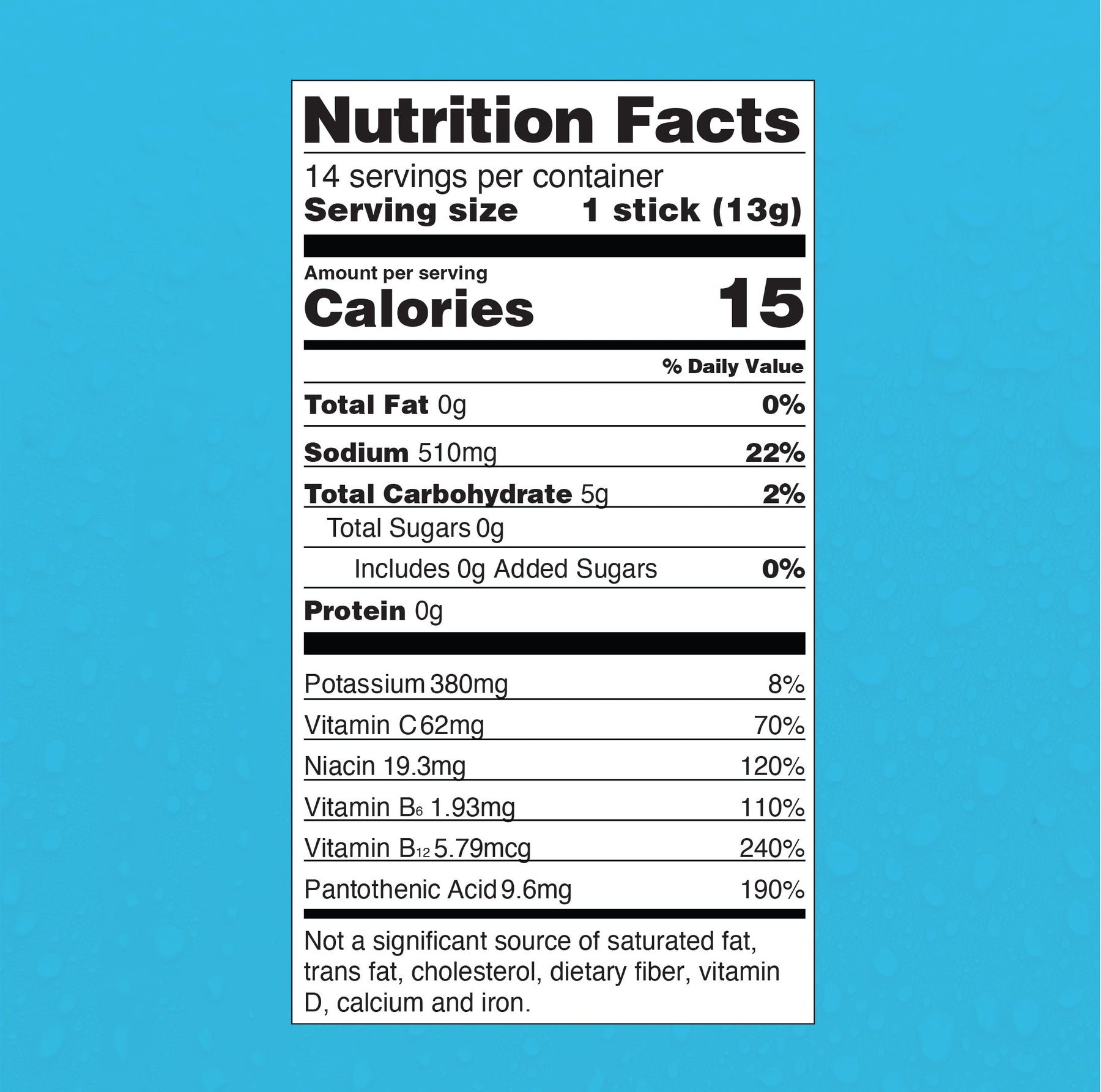 Zero Sugar Splash Pack - Ready Pack