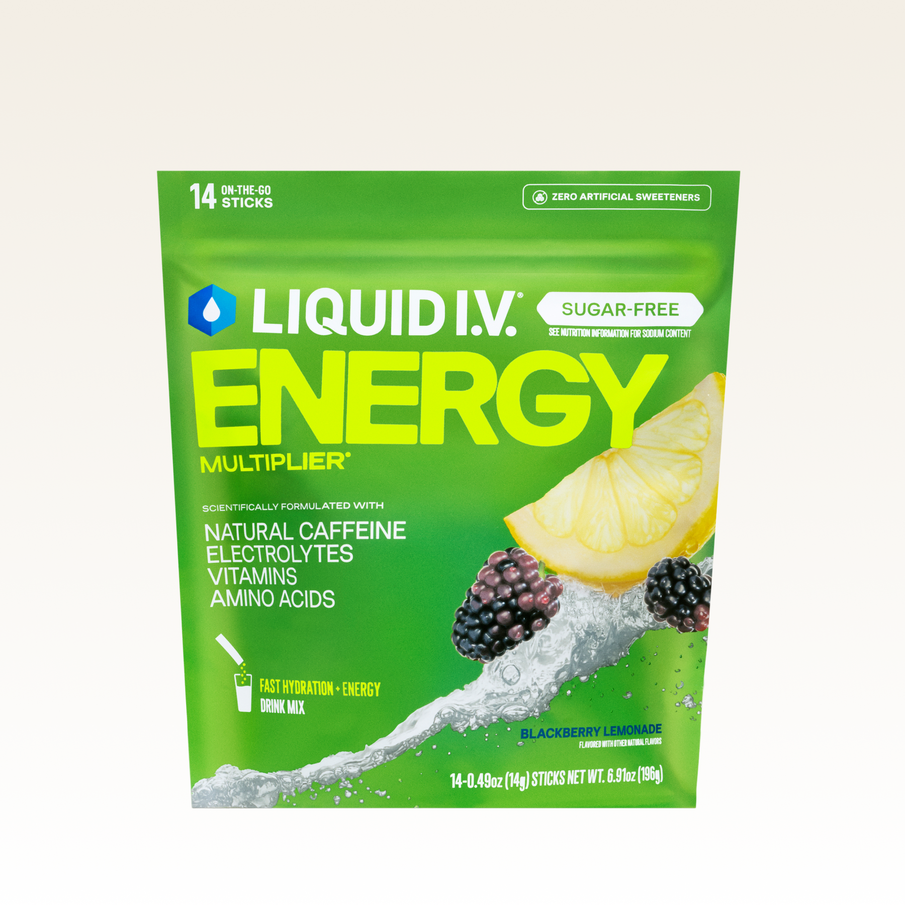 Build Your Own Blackberry Lemonade Sugar-Free Energy Multiplier - Simple Blend