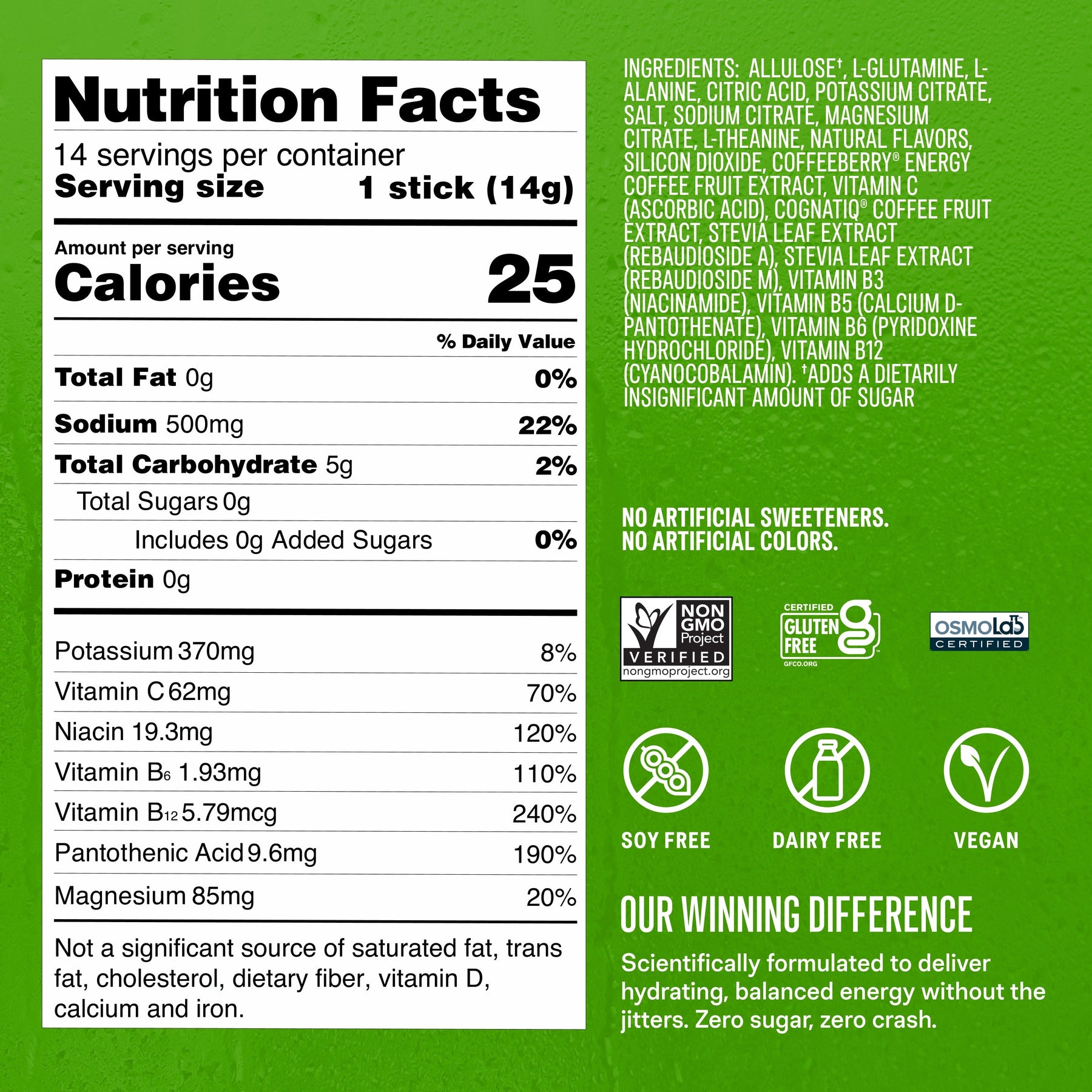 Sugar-Free Energy Fruity Bundle - Flavor Choice