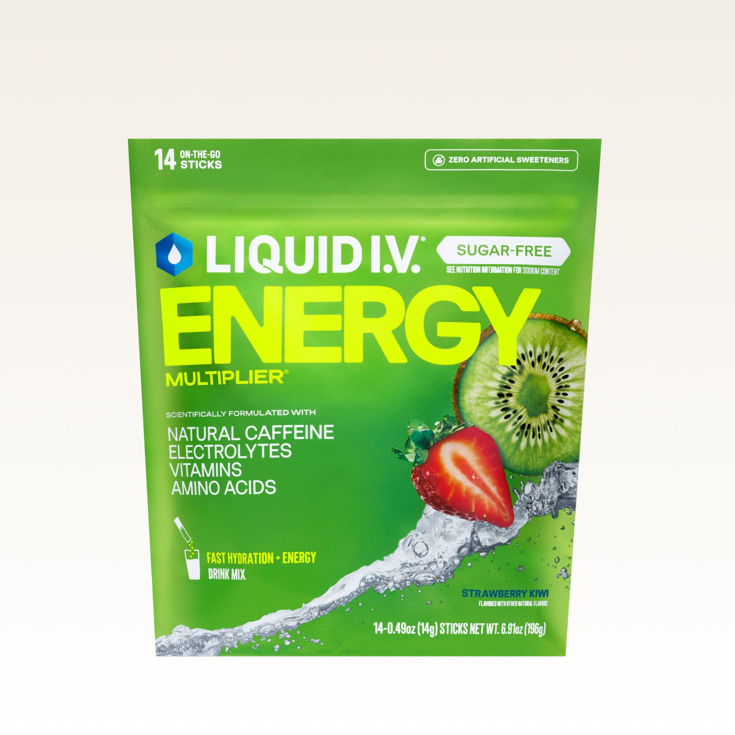 Strawberry Kiwi Sugar-Free Energy Multiplier® - Bright Lift