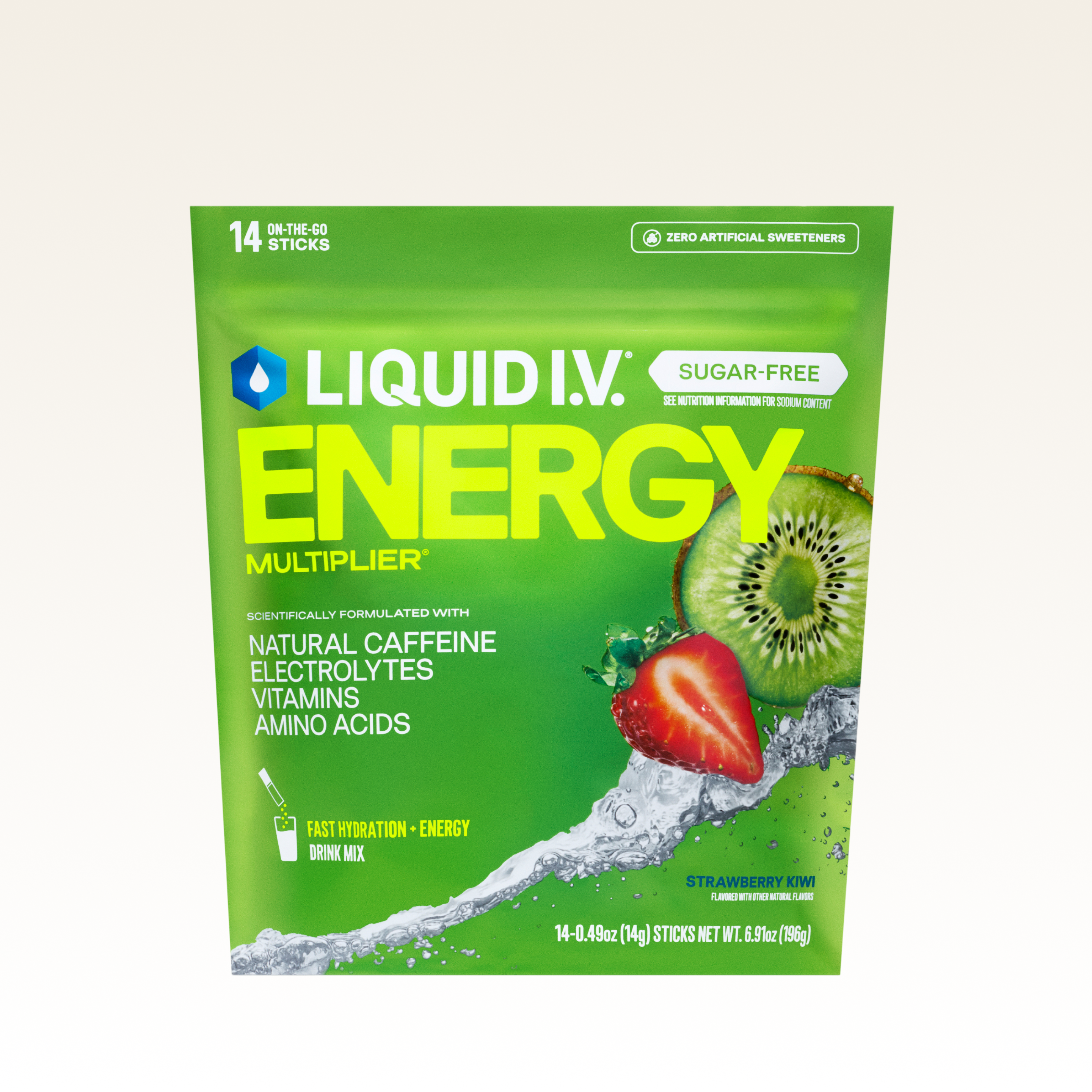 Strawberry Kiwi Sugar-Free Energy Multiplier® - Bright Lift