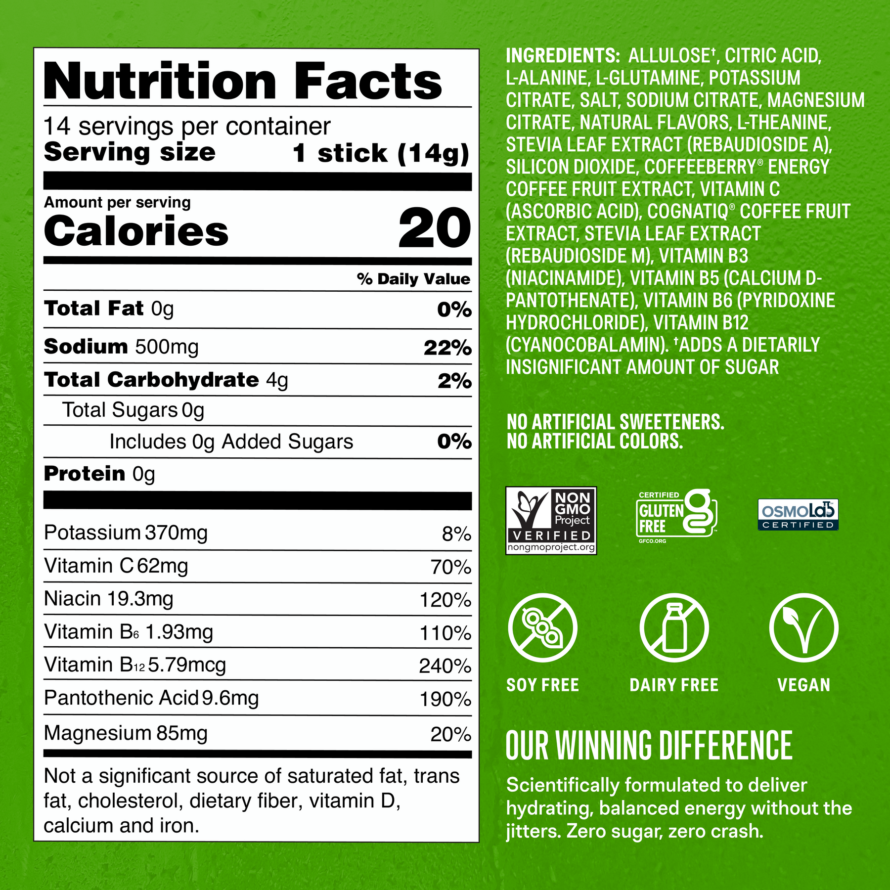 Sugar-Free Energy Fruity Bundle - Flavor Choice